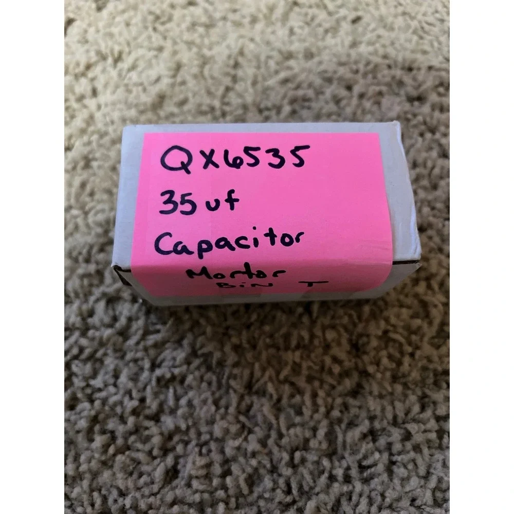 QX6535 35uf Capacitor Motor‎ Run Round 35 uF MFD 370V HVAC 1.75